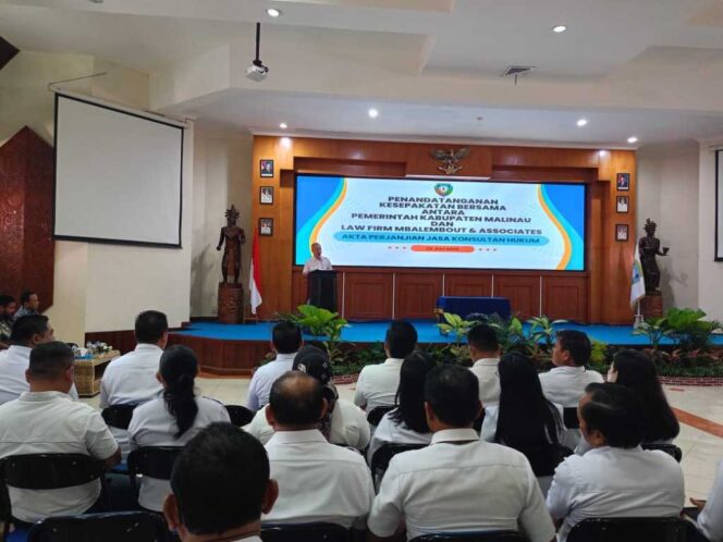 
 Perkuat Landasan Hukum Pembangunan Daerah, Pemkab Malinau Gandeng Law Firm Mbalembout & Associates