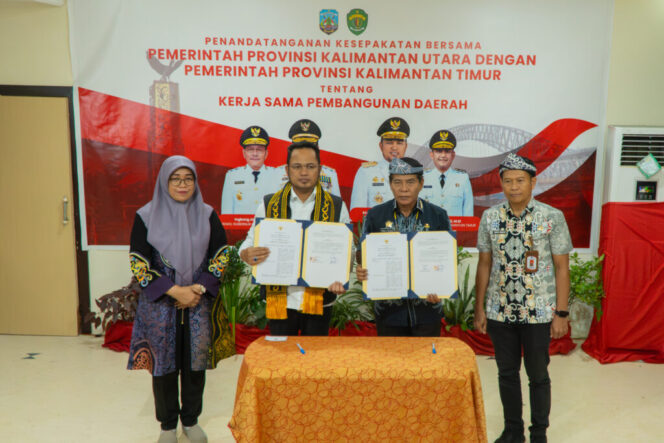 
 Bangun Konektivitas, Kaltara – Kaltim Kolaborasi Pemerataan Infrastruktur