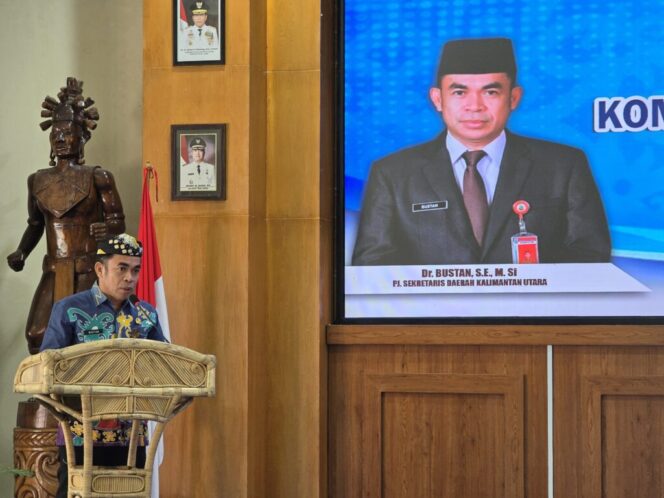 
 Pj. Sekprov Buka Musyawarah Forsesdasi Kaltara 2025