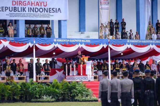
 Penurunan Sang Saka Merah Putih Pada HUT RI Ke-80 menjadi Simbol Perjuangan dan Harapan Bangsa Indonesia Kedepan