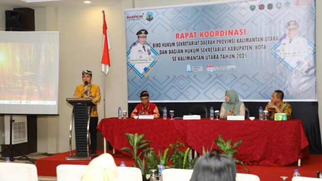 
 Pj Sekprov Apresiasi Pelaksanaan Rakor Biro Hukum 2025