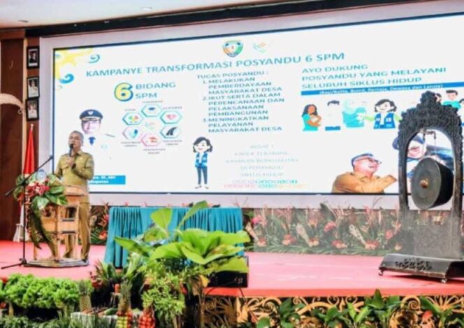 
 Bupati Wempi Dorong Transformasi Posyandu 6 SPM Lewat HKG dan Jam