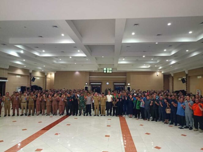 
 Gelar Rakor Antisipasi Situasi Nasional, Bupati Wempi : Keselamatan Rakyat Prioritas, Malinau Harus Tetap Aman