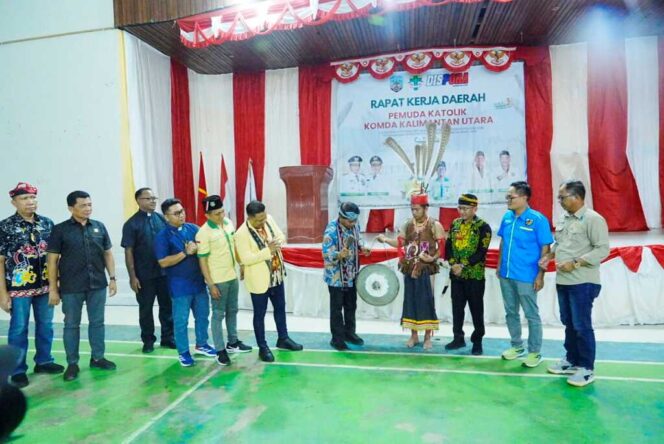 
 Gubernur Ajak Pemuda Katolik Mendukung Percepatan Pembentukan DOB di Kaltara