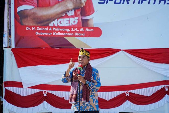
 Gubernur Resmikan Turnamen Sepak Bola Tujung Cup Antar Desa, Lahirkan Bibit Pemain Terbaik Kaltara