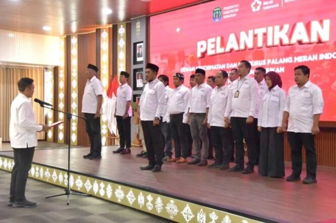 
 Dewan Kehormatan dan Pengurus PMI Kabupaten Nunukan Periode 2025-2030 Resmi Dilantik