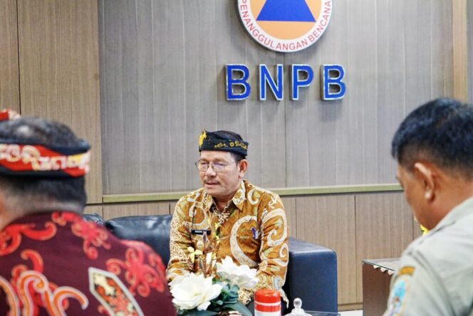 
 Wagub Temui BNPB RI, Bawa Usulan Penanganan Bencana di Wilayah Perbatasan