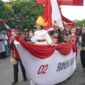 Diikuti 31 Tim Peserta, Lomba Pawai di Sebatik Disambut Antusias