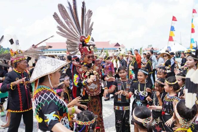 
 Kalawon Nahintanga, Wujud Cinta Dayak Tahol untuk Pemimpin yang Merakyat