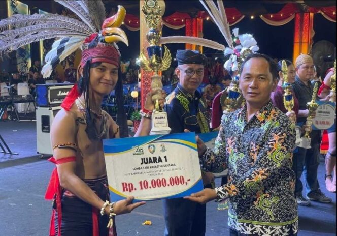 
 Kecamatan Malinau Utara Unggul di Festival Tari Kreasi Tradisi Nusantara