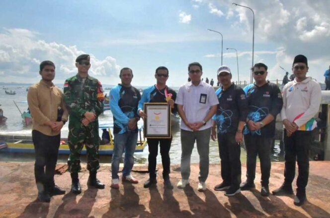 
 Lomba Mancing Bupati CUP Tahun 2025 Rangkaian HUT Kabupaten Nunukan ke 26  Pecahkan Rekor MURI