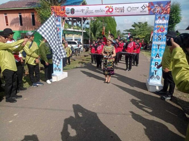 
 Meriahkan HUT Kabupaten Nunukan ke-26, Wabup Hermanus Lepas Pawai Budaya di Kecamatan Sebuku
