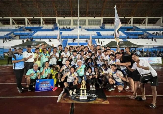 
 Selamat! Malinau Barat Juara Turnamen Sepak Bola Antar Kecamata