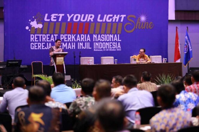 
 Wagub Jadi Pembicara Retreat Perkaria Nasional GKII 2025, Motivasi Pria Kristen Untuk Bekerja Keras