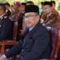 Wakili Bupati, Plt. Sekda menghadiri Upacara HUT TNI Ke–80