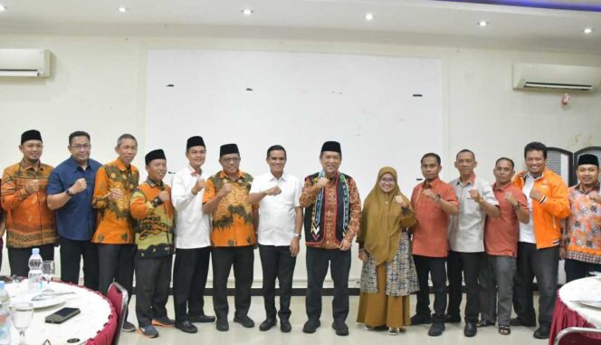 
 Bupati Irwan Sabri Hadiri Ramah Tamah Bersama Presiden PKS Almuzammil Yusuf