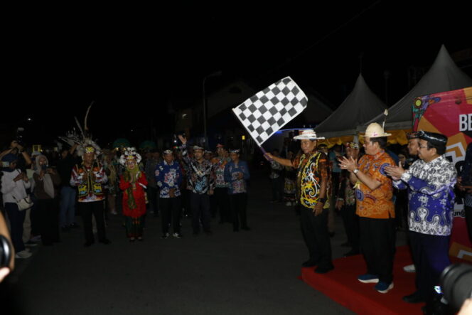 
 Folk Carnival Benuanta Fest 2K25 Wujud Simbol Keberagaman Budaya Kaltara