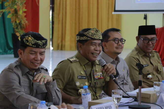 
 Kunker Reses Komisi V DPR RI, Gubernur Dorong Pembangunan Konektivitas Wilayah Perbatasan