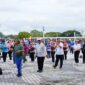 Senam Bersama Warnai Peringatan HKN ke-61 dan Hari Guru Nasional di MalinauMalinau –