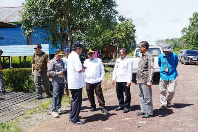 
 Wagub Tinjau Pembangunan Jalan Malinau, Perkuat Akses dan Ekonomi Masyarakat