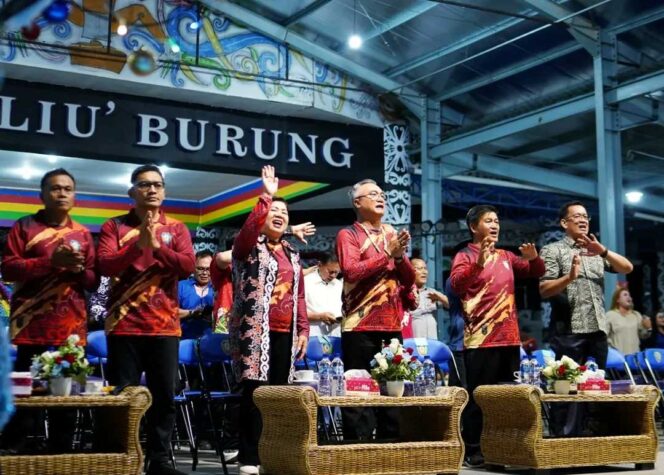 
 Dari Desa Batu Lidung hingga Padan Liu’ Burung, Festival Pawai Natal Oikumene Satukan Warga Malinau