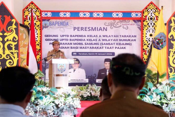 
 Gubernur Resmikan UPTD Bapenda Kaltara Wilayah Tarakan dan Nunukan