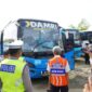 Dishub Kaltara Ramp Check 14 Bus Damri Jelang Mudik Lebaran 2026