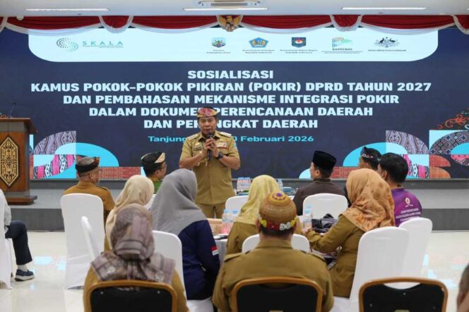 
 Gubernur Harapkan Program Pokir DPRD Dapat Jadi Instrumen Pembangunan