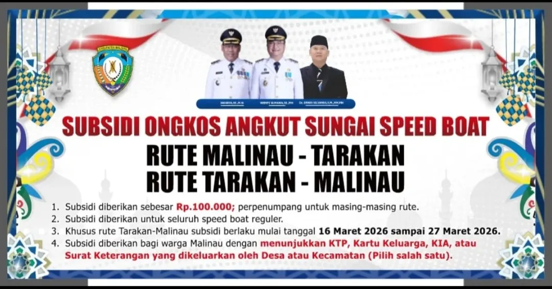 Subsidi Ongkos Angkut Pemkab Malinau 2026