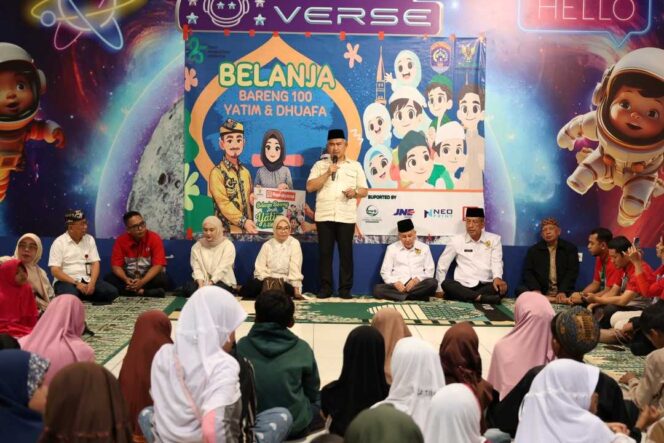 
 Wali Kota Tarakan Ajak 100 Anak Yatim dan Dhuafa Belanja Bareng Sambut Hari Raya