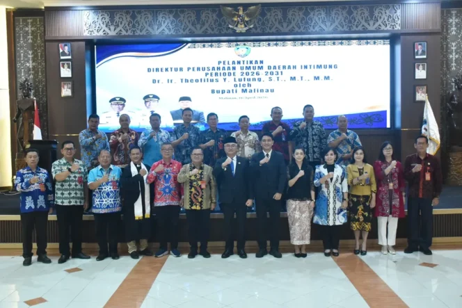 
 Bupati Malinau Resmi Lantik Theofilus Lufung Sebagai Direktur Perumda Intimung Masa Bhakti 2026-2031