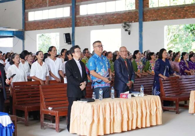 
 Lansia Oikumene Malinau Rayakan Paskah, Jadi Teladan di Tengah Keluarga