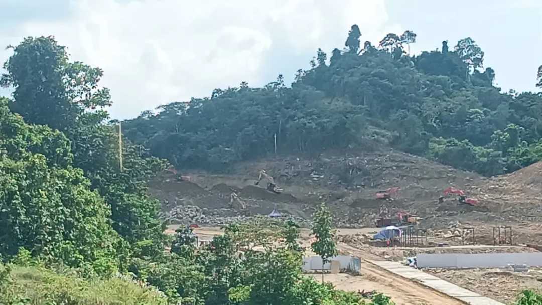 Pembangunan Gedung SMA Unggul Garuda Kaltara di Tanjung Selor Masih Tahap Awal, Tapi Kegiatan Belajar Tetap Dimulai Tahun Ini 