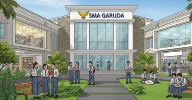 
 Pembangunan Gedung SMA Unggul Garuda di Tanjung Selor Masih Tahap Awal, Tapi Kegiatan Belajar Tetap Dimulai Tahun Ini