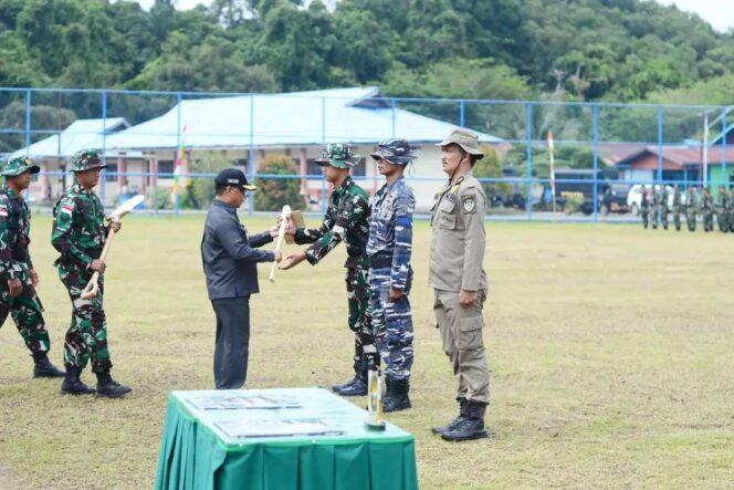 
 Pembukaan TMMD Wilayah Perbatasan ke-128 Sinergi TNI dan Masyarakat Malinau Untuk Pembangunan Berkelanjutan