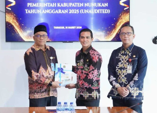 
 Pemkab Nunukan Serahkan LKPD TA 2025 ke BPK RI Perwakilan Kalimantan Utara