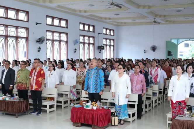 
 Pengukuhan Organisasi Wanita Kristen di Malinau, Bupati Tekankan Peran Strategis Perempuan