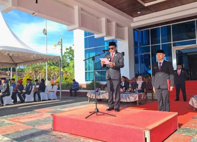 
 Wakil Bupati Nunukan Pimpin Upacara Hari Otonomi Daerah yang ke-30  Tahun 2026