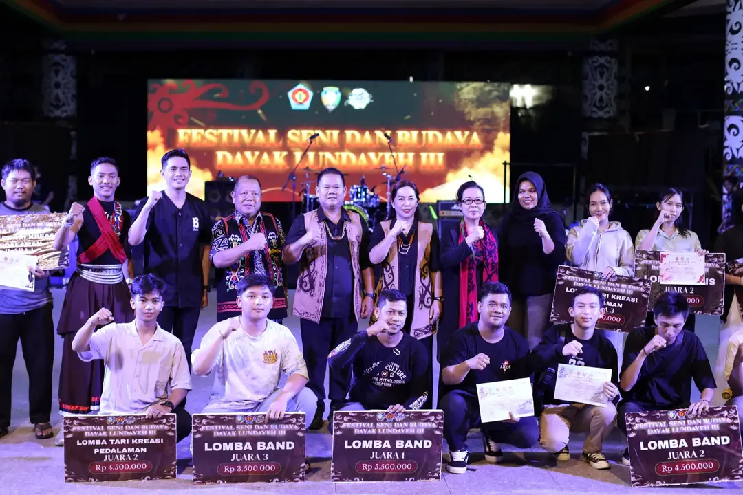 Festival Seni Budaya Dayak Lundayeh III Resmi Ditutup