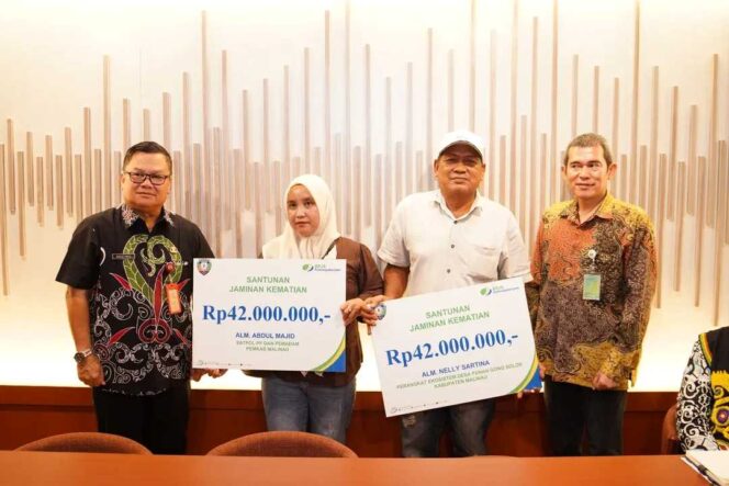 
 Peningkatan Perlindungan Sosial Ketenagakerjaan di Kabupaten Malinau, Pemkab Dukung Antisipasi Jaminan Keselamatan dan Keamanan Bagi Para Pekerja