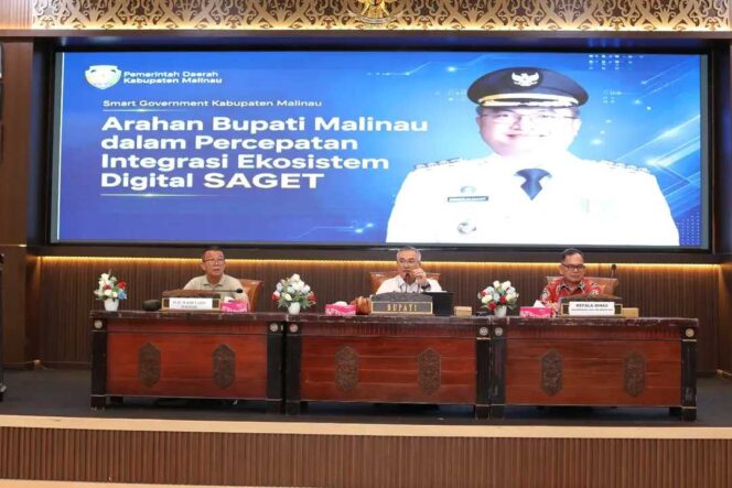 
 Ekspos Ekosistem Digital Saget, Bupati Malinau Dorong Penguatan Integrasi Data Daerah