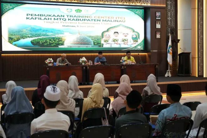 
 Jelang MTQ Provinsi Kaltara Ke-X, Kafilah MTQ Malinau Ikuti Training Center Secara Intensif