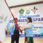 Kontingen Pesparawi Kaltara Berangkat ke Papua Barat