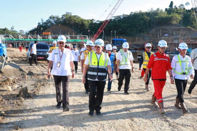 
 Menembus Tantangan Logistik, Sekolah Unggulan Garuda di Kaltara Terus Dikebut