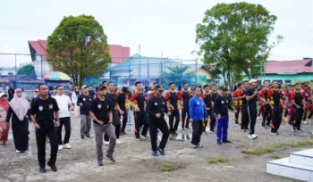 Pemkab Malinau Apresiasi FPK dalam Mempererat Persaudaraan Melalui Kegiatan Jalan Santai dan Senam Bersama