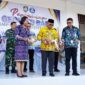 Resmikan Gedung Baru SMPN 3 Mentarang