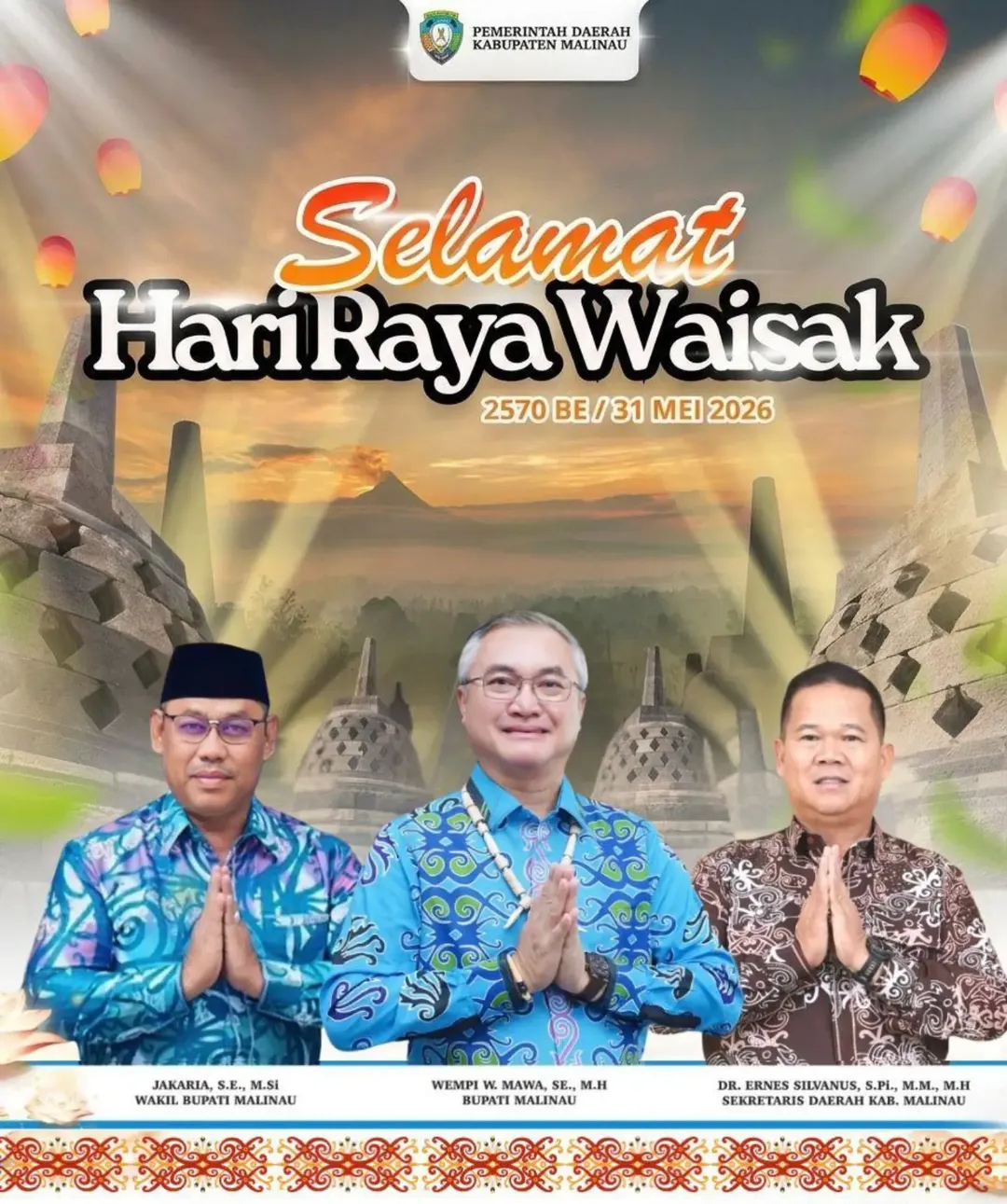 Waisak Pemkab Malinau 2026