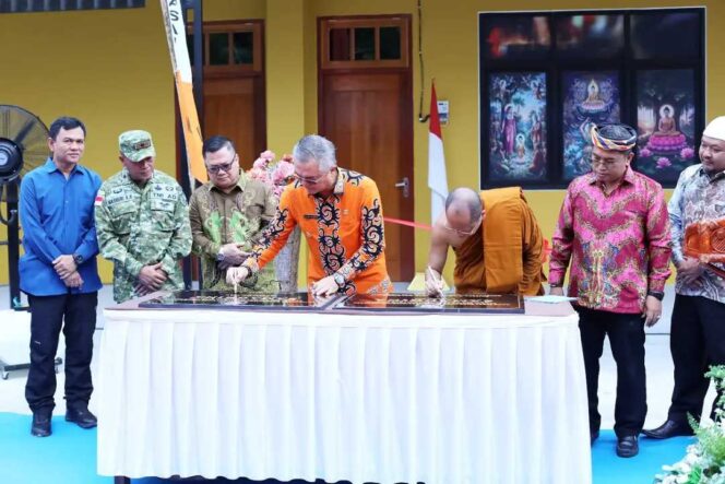 
 Gedung Samadinah Diresmikan, Jadi Pusat Pembinaan Umat Buddha di Malinau