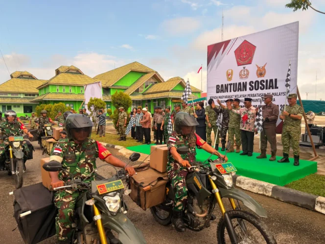 
 Wabup Hadiri Pelepasan dan Penyaluran Bansos bagi Masyarakat Perbatasan RI-Malaysia