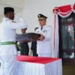 Bupati Wempi Pimpin Upacara HUT Ke-81 RI, Bendera Pusaka Merah Putih Berkibar di Bumu Intimung